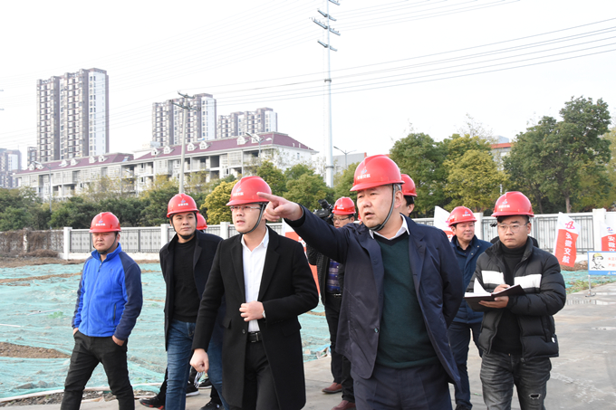 县政府主要领导至蒙城PPP项目调研重点项目建设