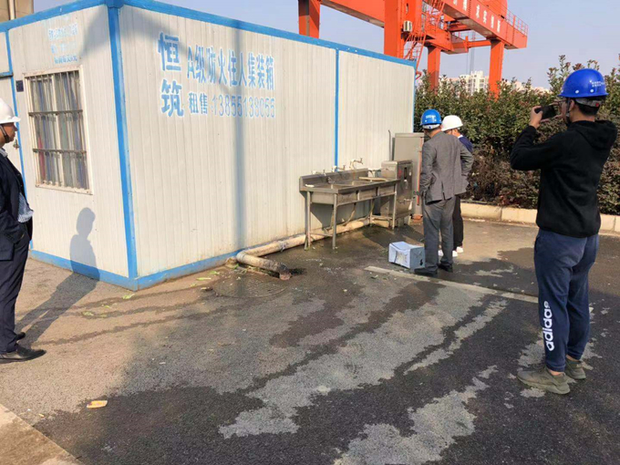 合轨4号线TJ03标项目指挥部联合监理单位对项目部生活区消防及用电开展专项检查